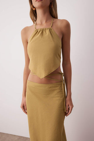 Bluze TBESS25AU00089 - khaki