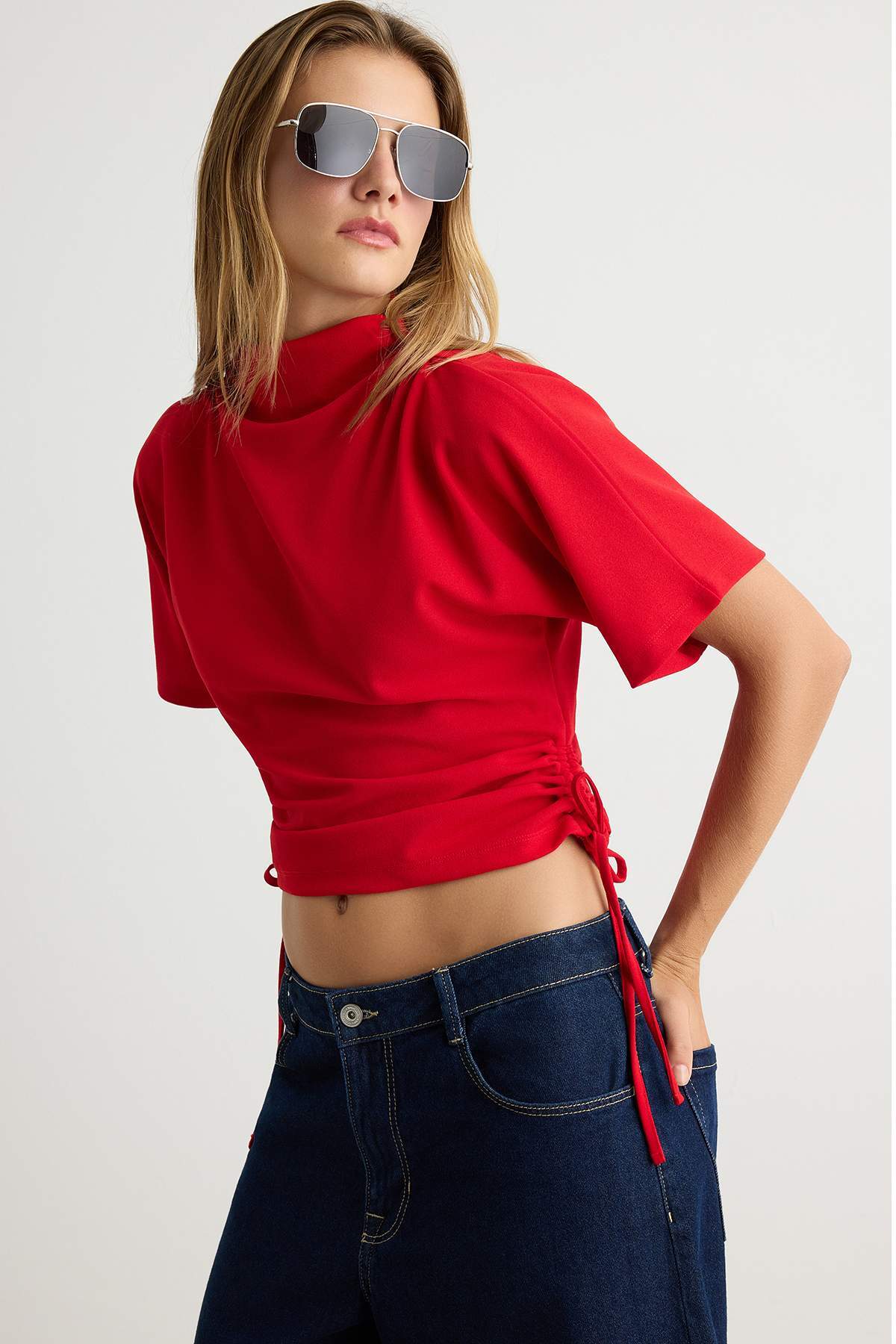 Bluze TWOAW27BZ00290 - crvena