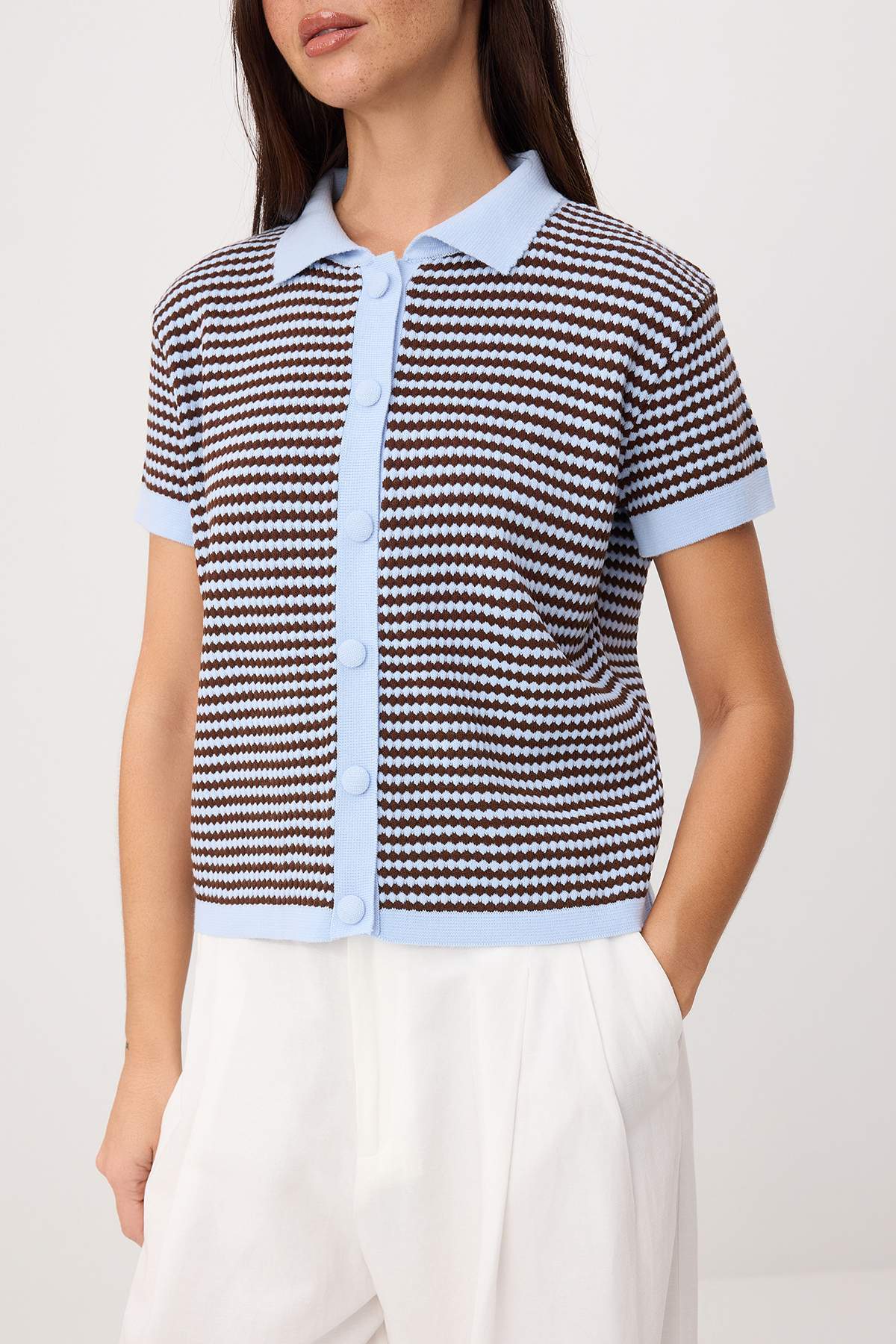 Bluze TWOSS25BZ00183 - braon