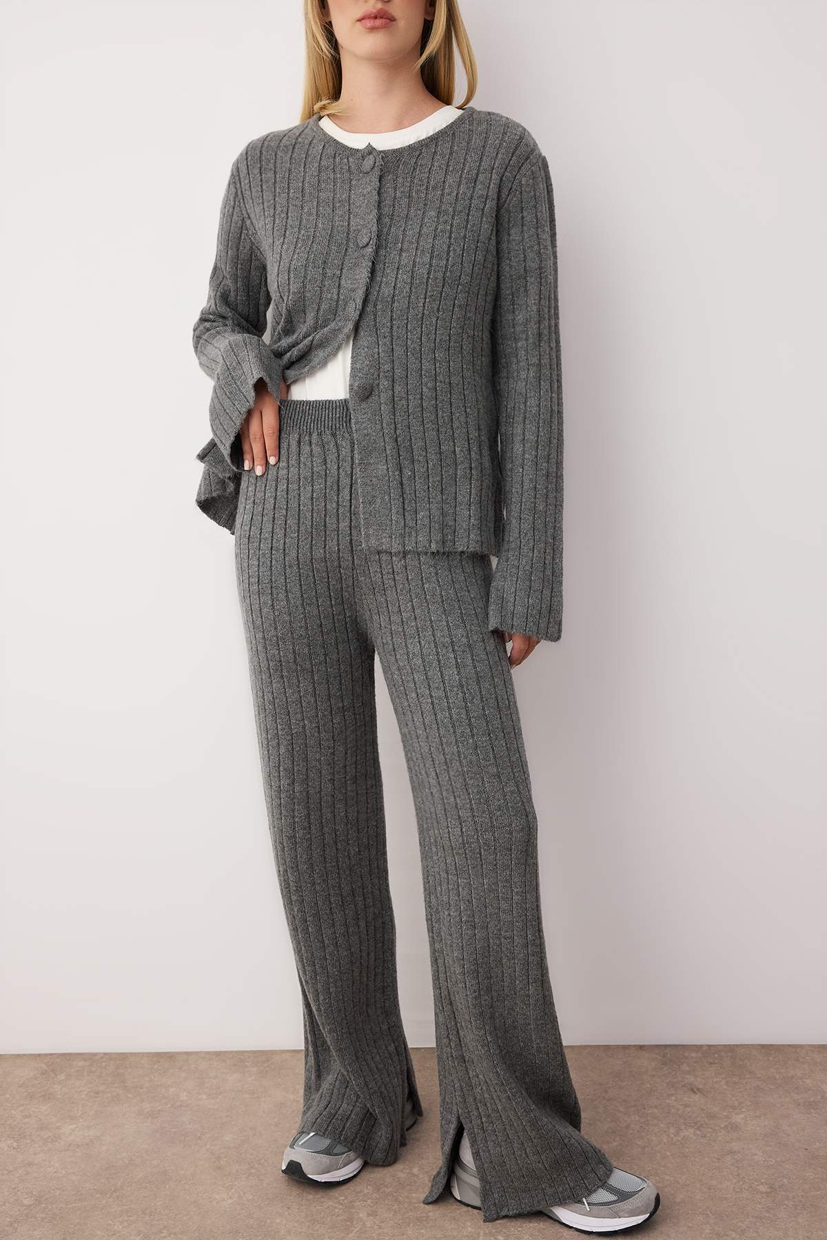 Pantalone TWOAW26AU00004 - siva
