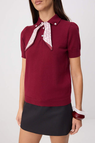 Bluze TWOSS26BZ00159 - bordo