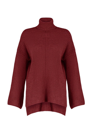 Džemper TWOAW23KZ0054 - bordo