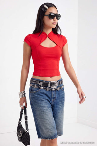Bluze TWOSS26BZ01003 - crvena