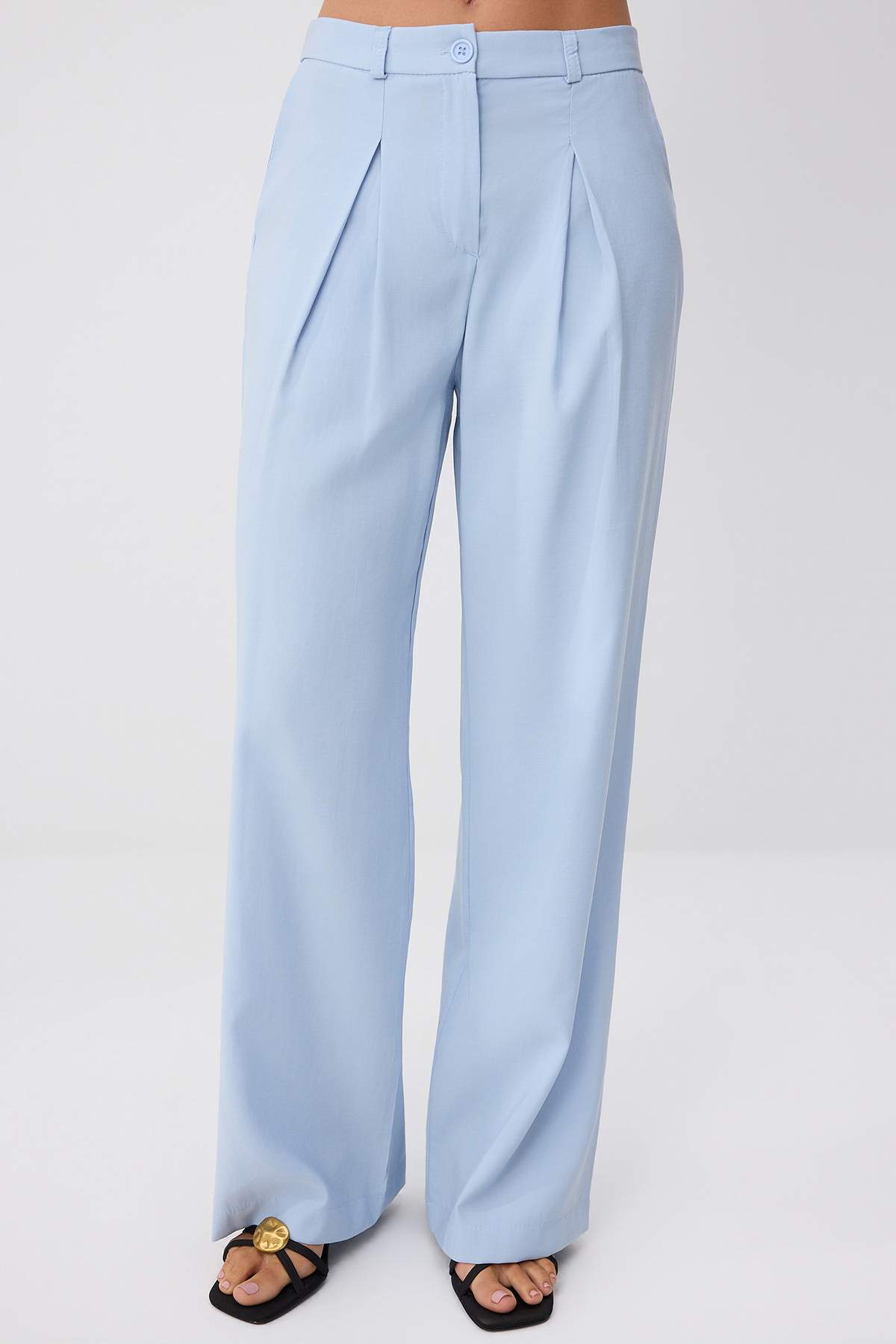 Pantalone TWOSS26AU00264 - plava