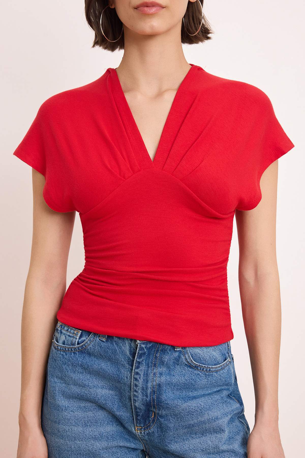 Bluze TWOSS25BZ00605 - crvena