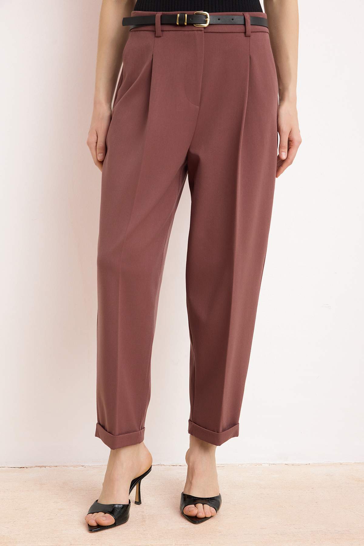 Pantalone TWOSS26PL00058 - bordo [djesi-src-1793cd032bb8c605ab20a372257f4a8e75aec56b998ada469800fe1cc3564c5d]