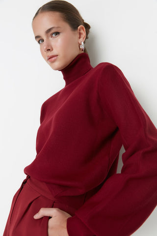 Džemper TWOAW21KZ0485 - bordo