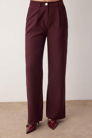 Pantalone TWOAW26AU00145 - šljive