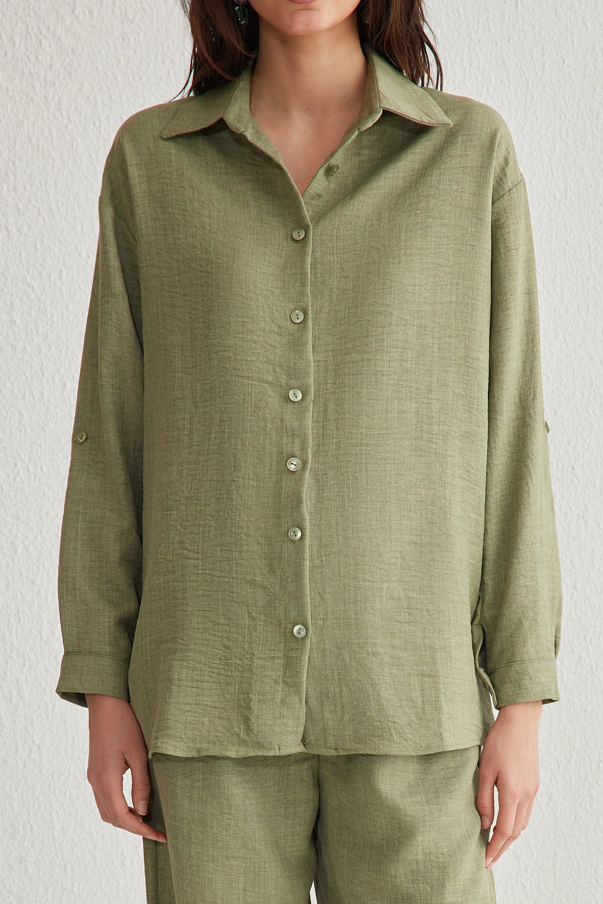 Kompleti TWOSS24AU00095 - khaki