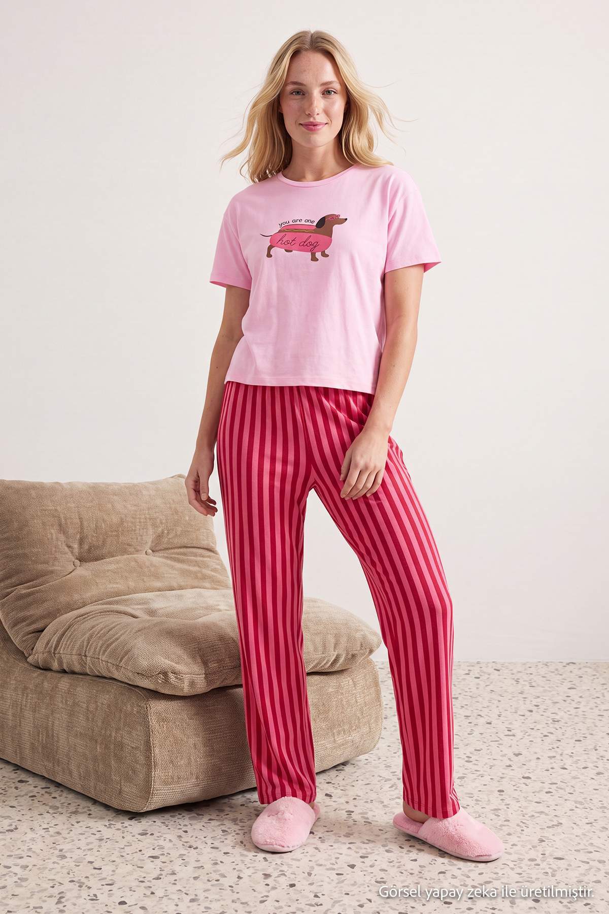 Kompleti THMAW27PT00025 - roze
