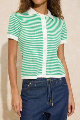 Bluze TWOSS25BZ00183 - zelena
