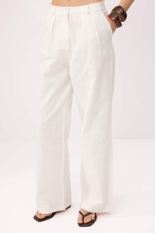 Pantalone TWOSS26AU00104 - bijela