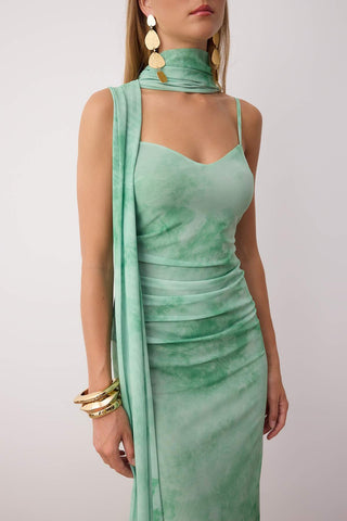 Haljine TPRSS25EL00314 - zelena