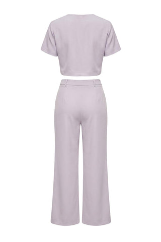 Pantalone TWOAW27AU00021 - lila