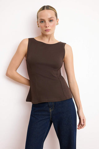 Bluze TWOSS25BZ00604 - braon
