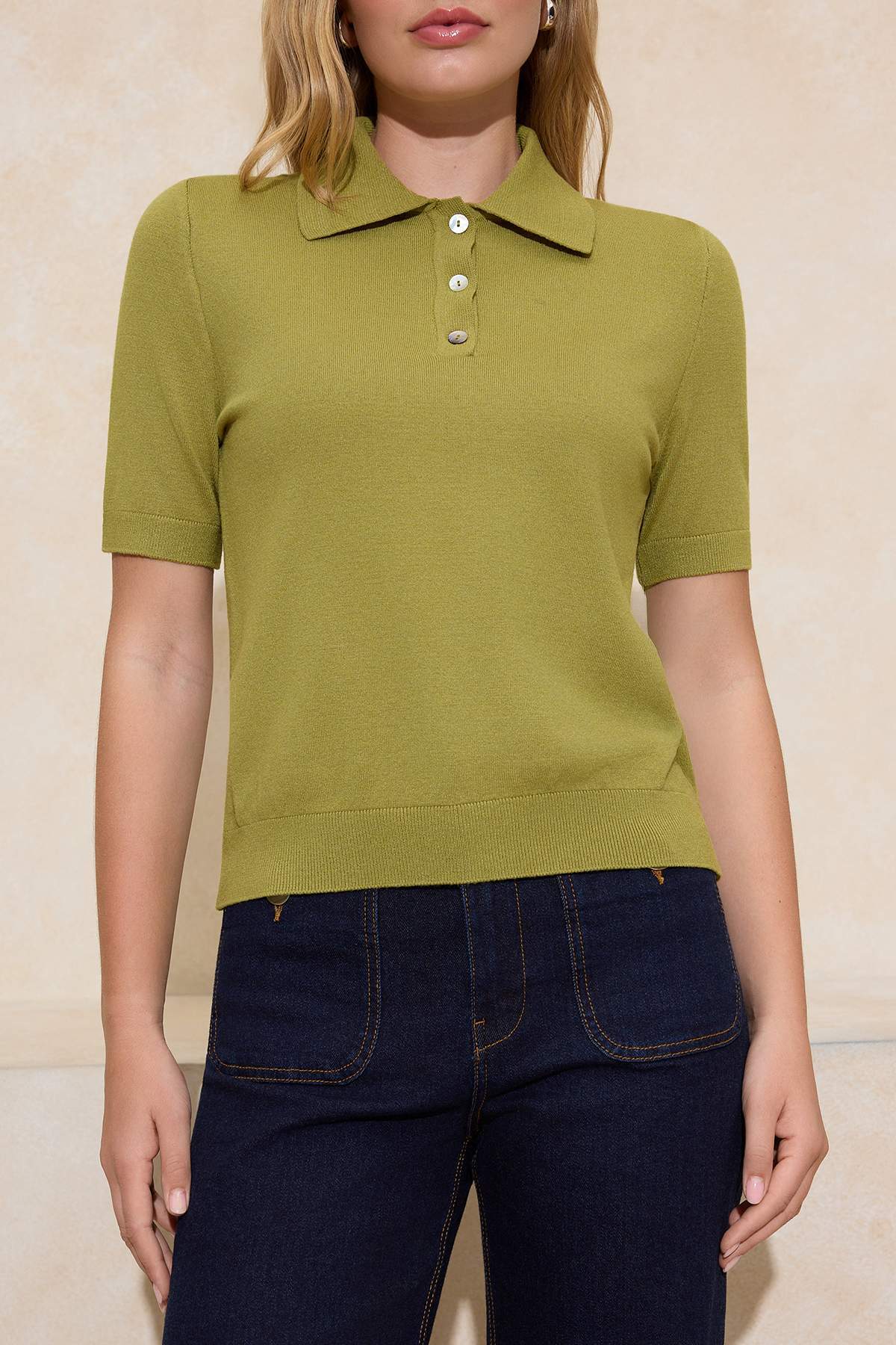 Bluze TWOSS25BZ00184 - zelena