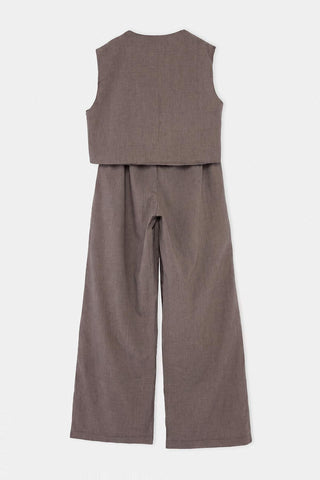 Pantalone TWOSS26AU00230 - braon