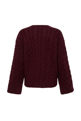 Džemper TWOAW27KZ00154 - bordo