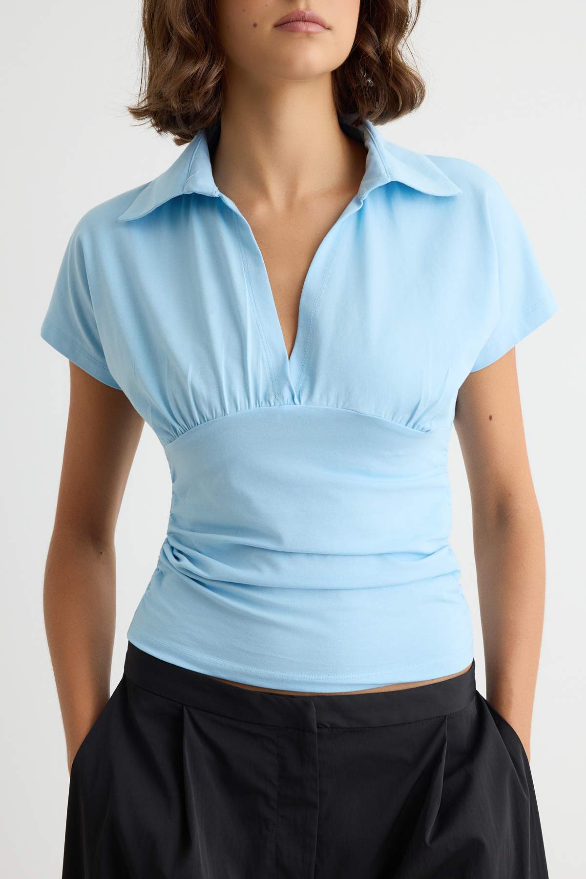 Bluze TWOSS26BZ00336 - plava
