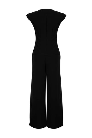 Pantalone TWOAW27AU00072 - crna