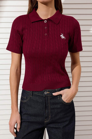 Bluze TWOSS26BZ00163 - bordo