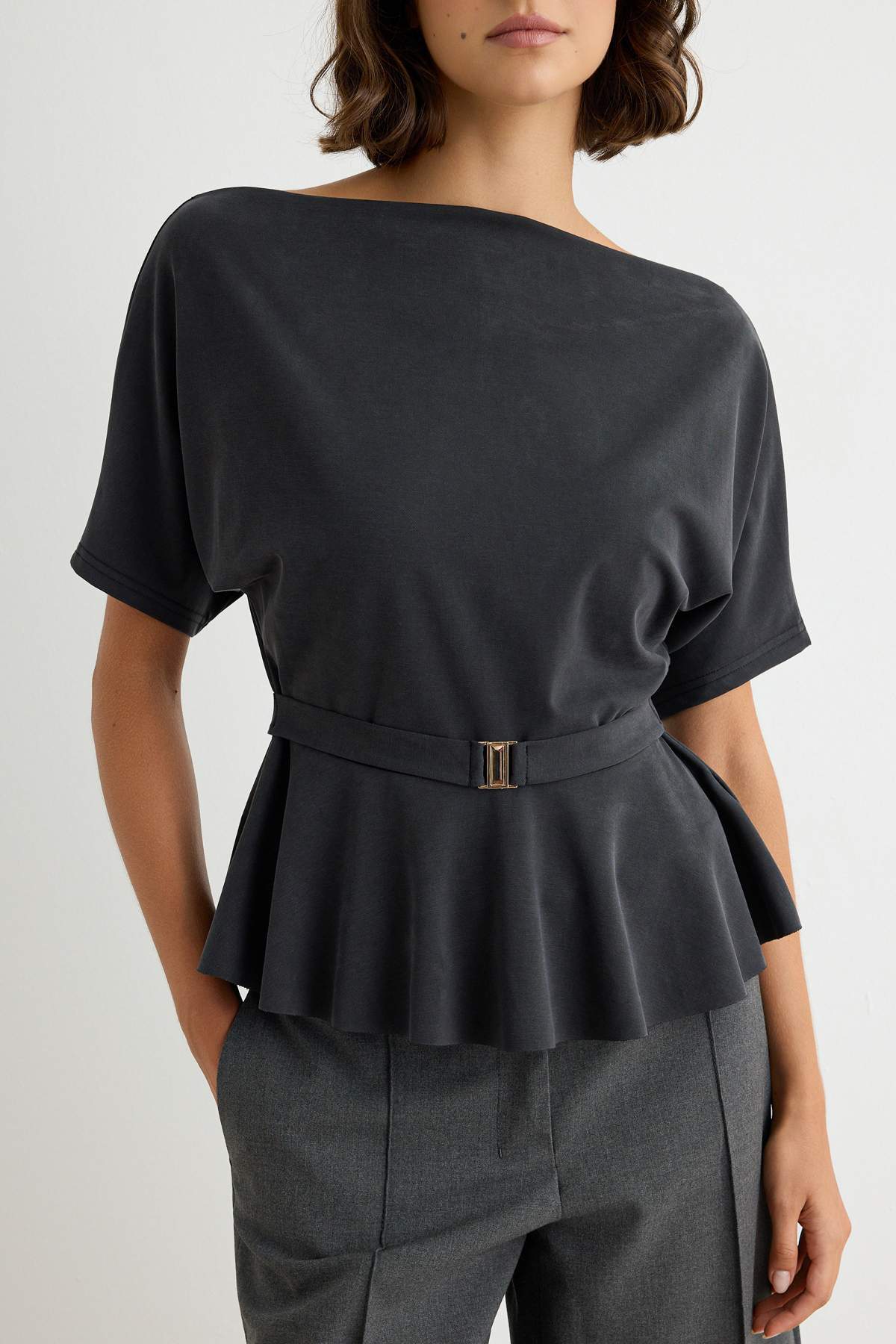 Bluze TWOSS26BZ00715 - crna