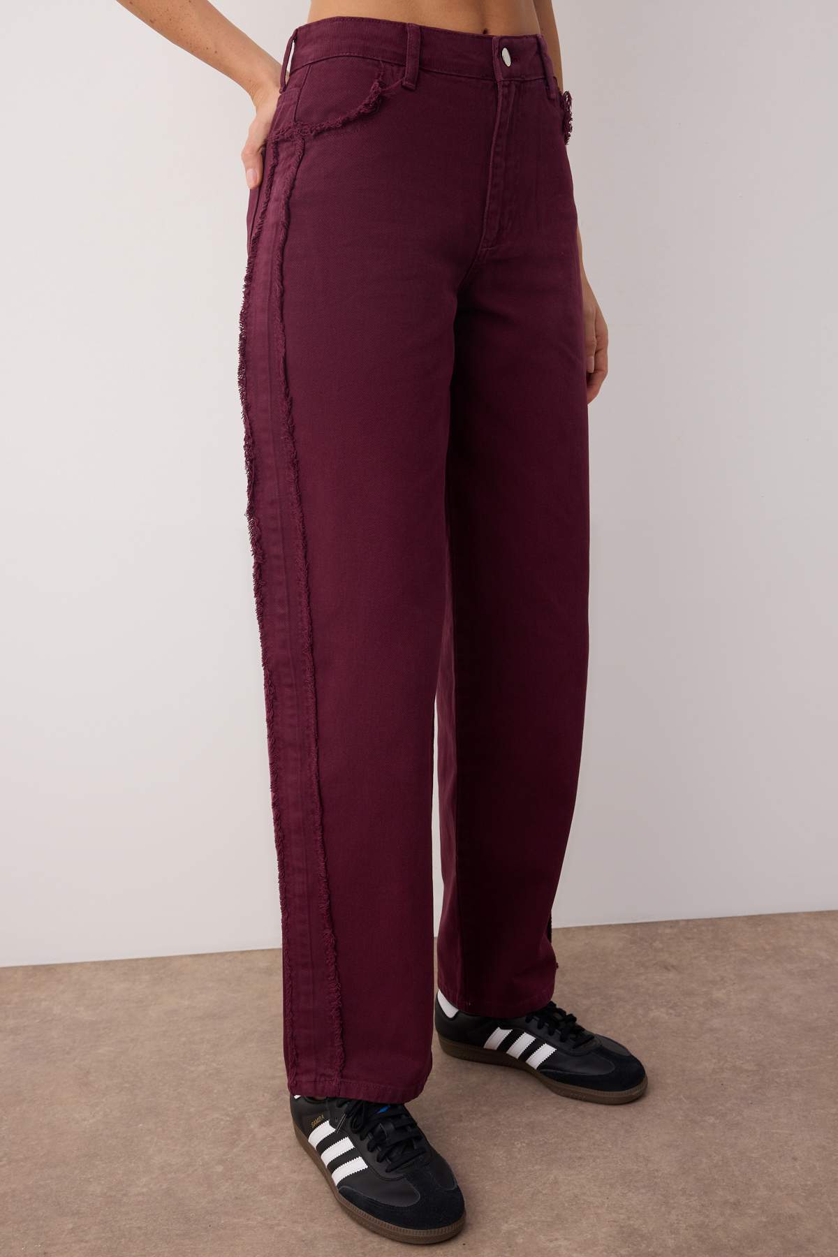 Farmerke TWOAW26JE00036 - bordo