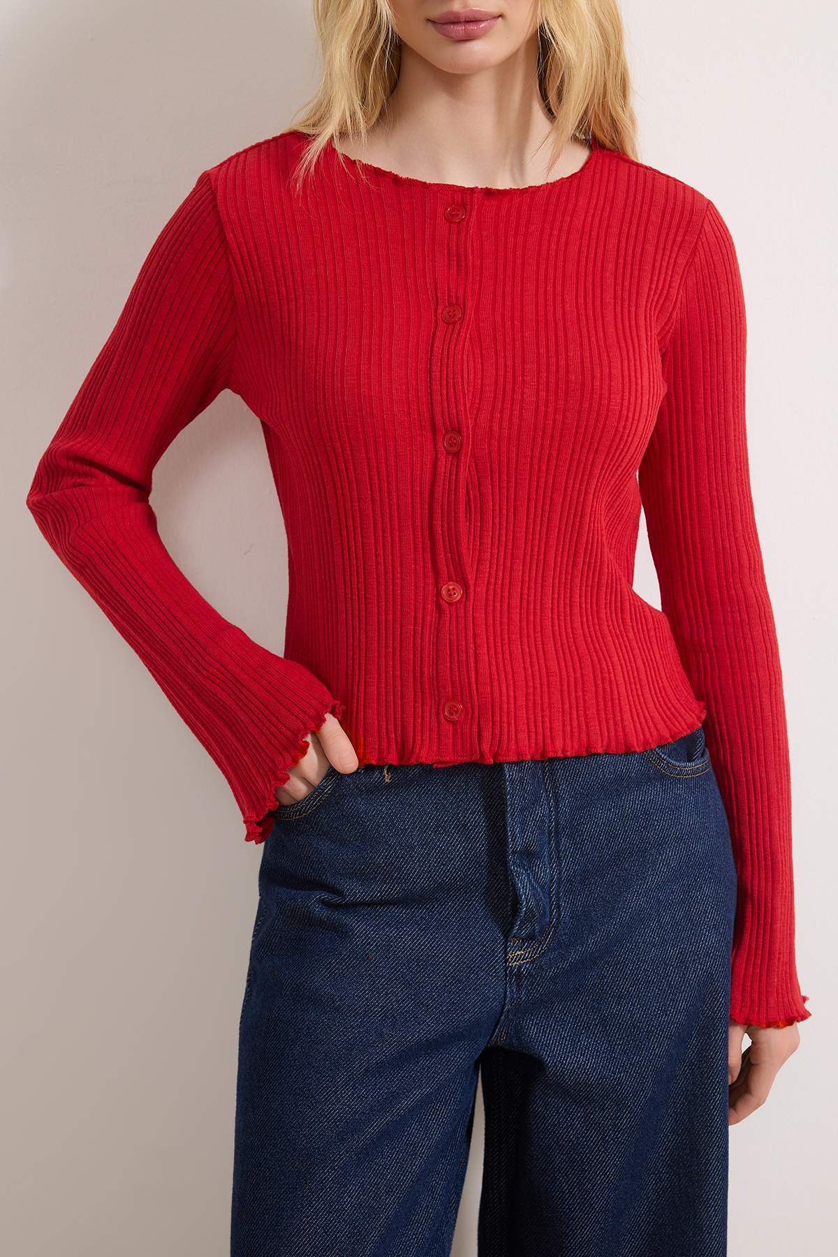Bluze TWOAW26BZ00046 - crvena
