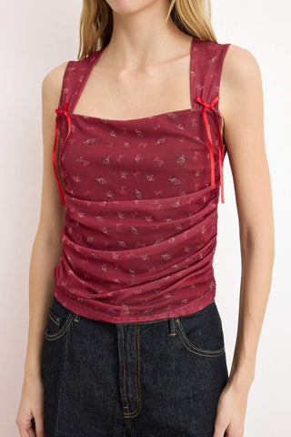 Bluze TWOSS25BZ00033 - bordo