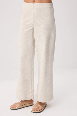 Pantalone TWOSS26AU00173 - bež