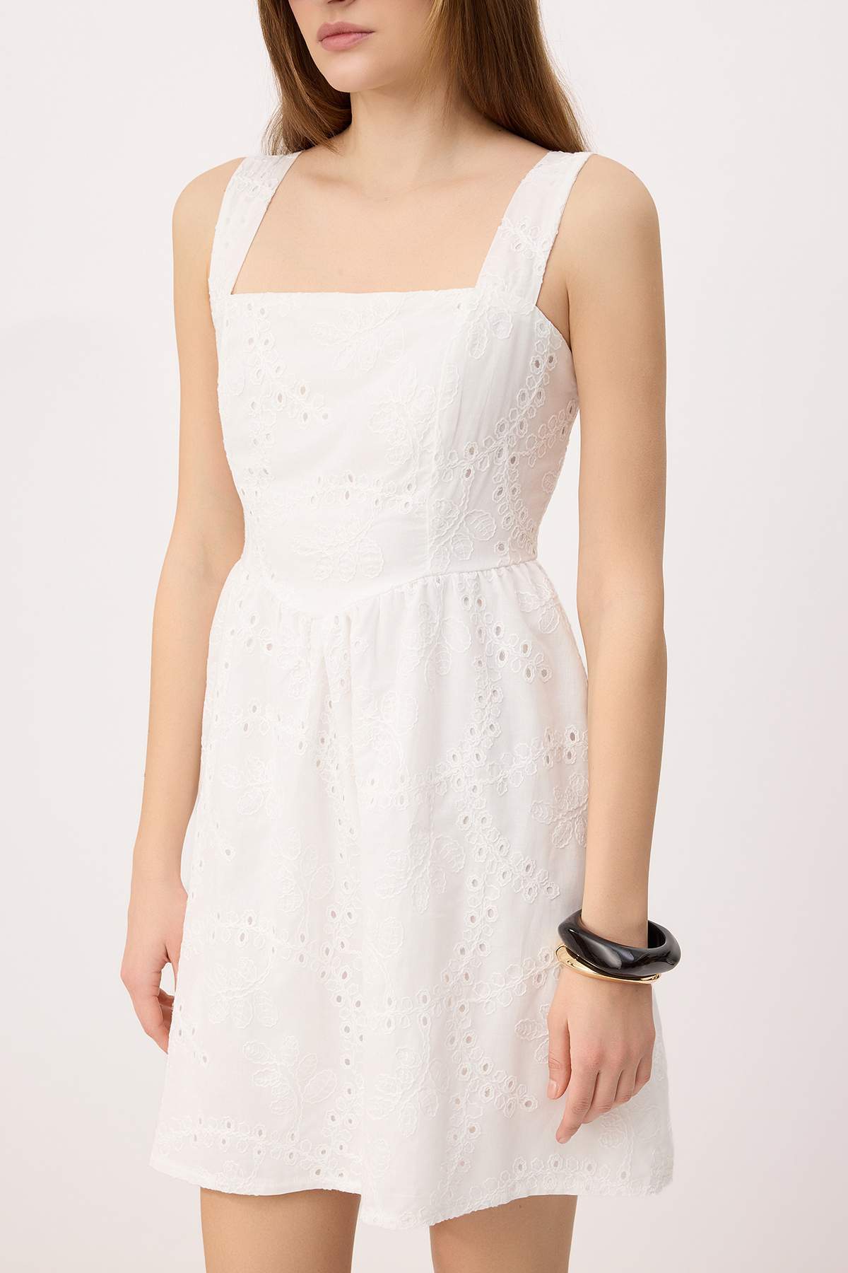 Haljine TWOSS25EL00448 - bijela