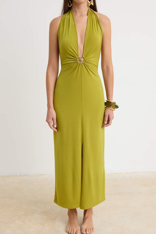 Haljine TBESS25EL00095 - zelena