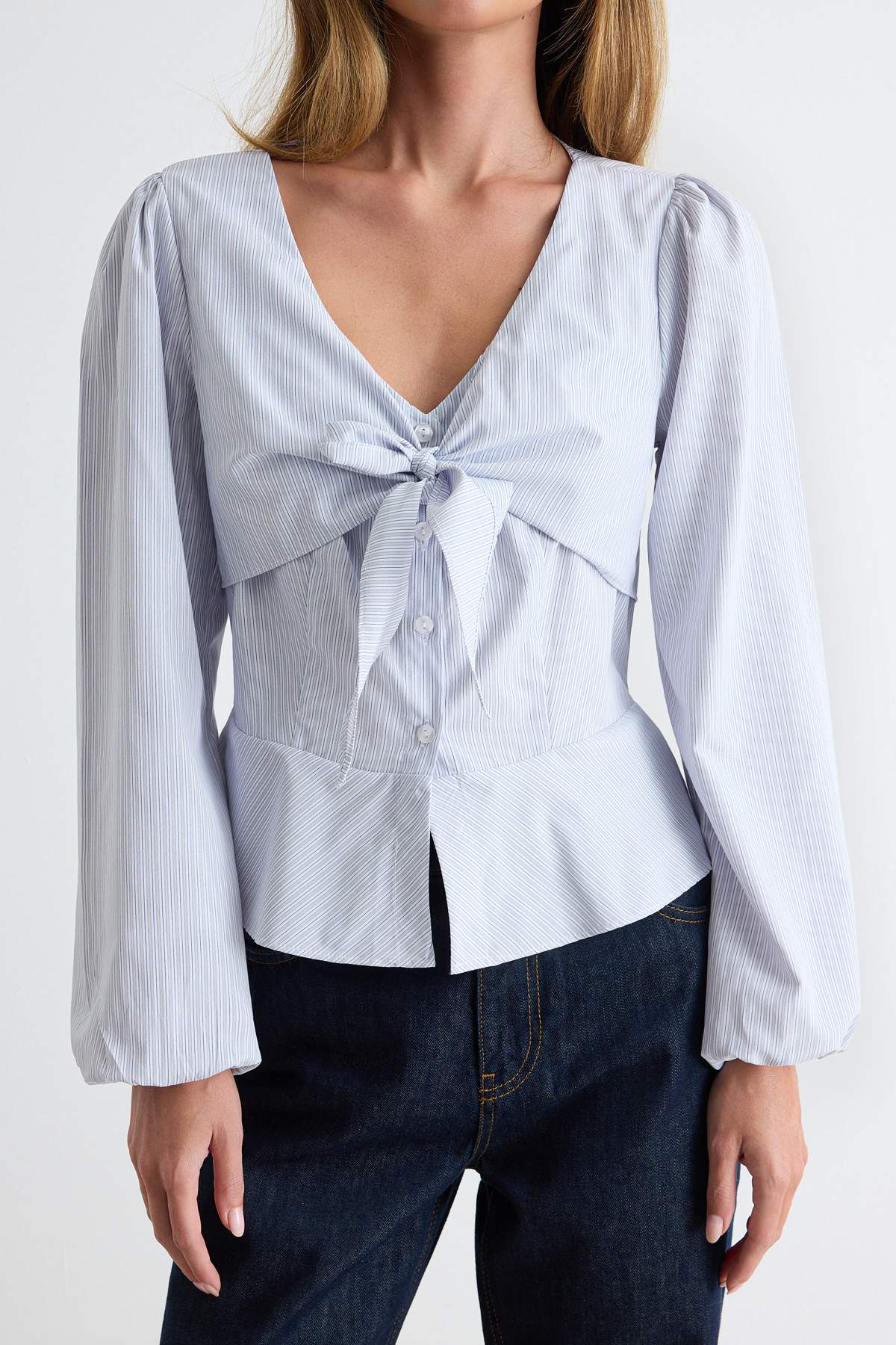 Bluze TWOAW27BZ00230 - plava