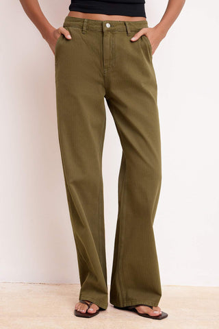 Farmerke TWOSS26JE00014 - khaki