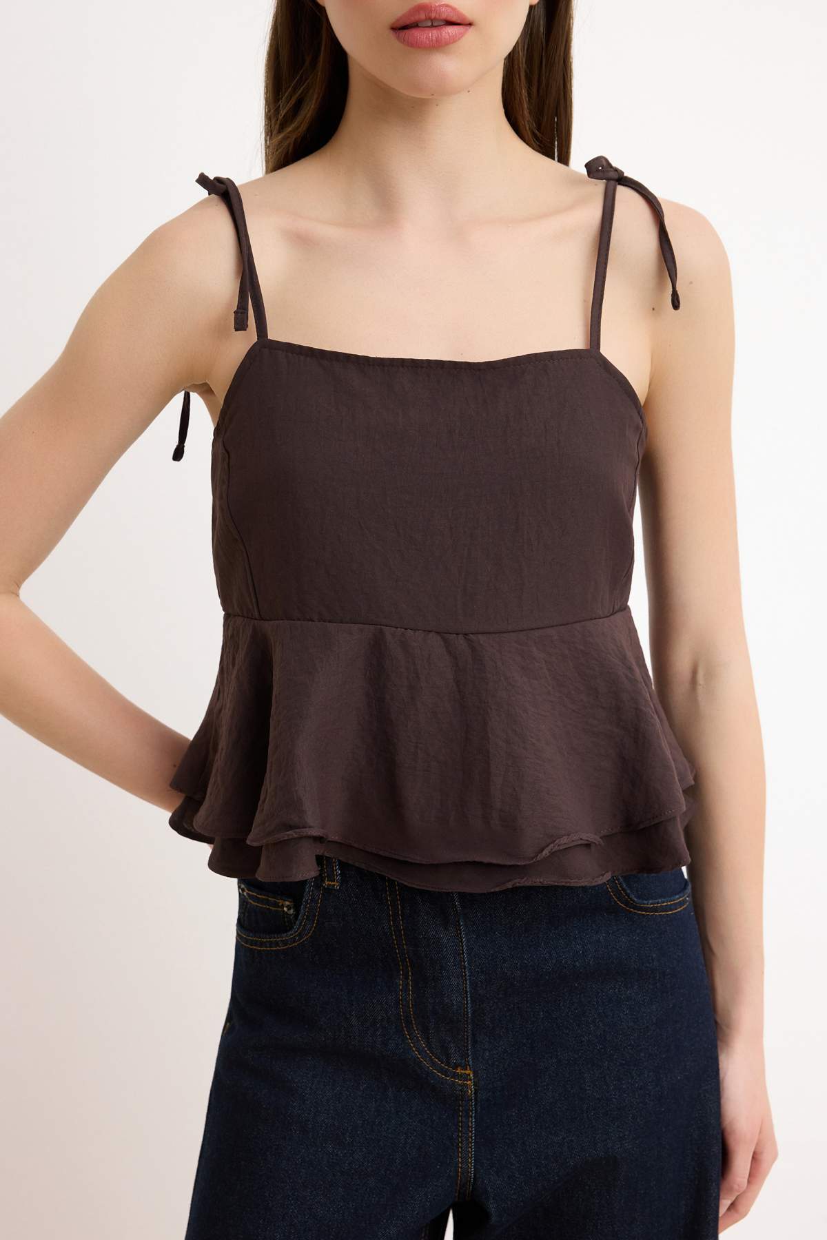 Bluze TWOSS26BZ00413 - braon
