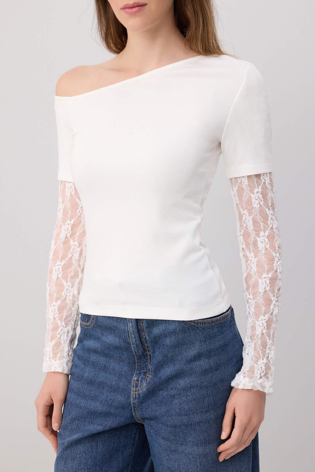 Bluze TWOSS26BZ01008 - ekru