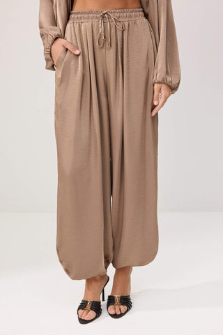 Pantalone TWOAW26AU00114 - vizon