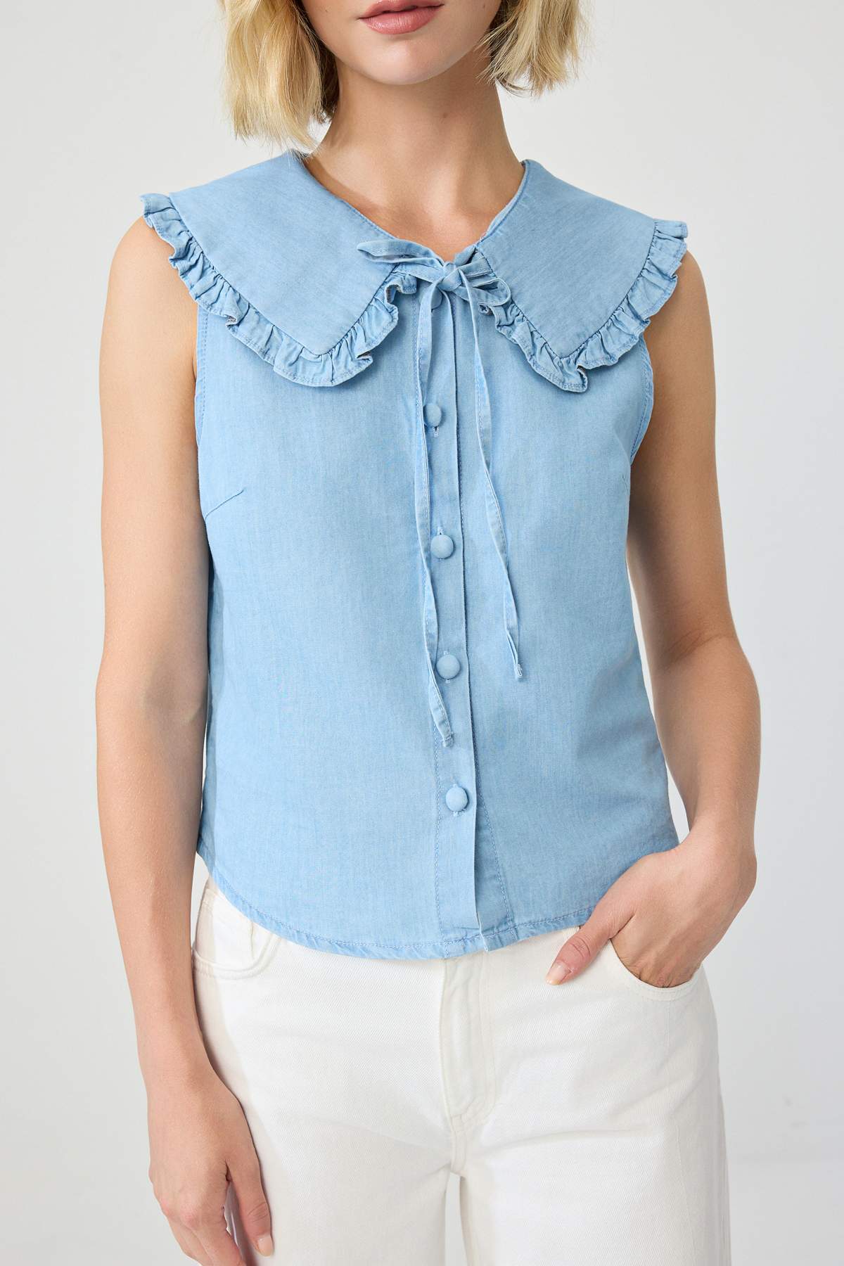 Bluze TWOSS26BZ00937 - plava