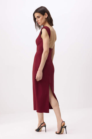 Haljine TWOSS26EL00136 - bordo
