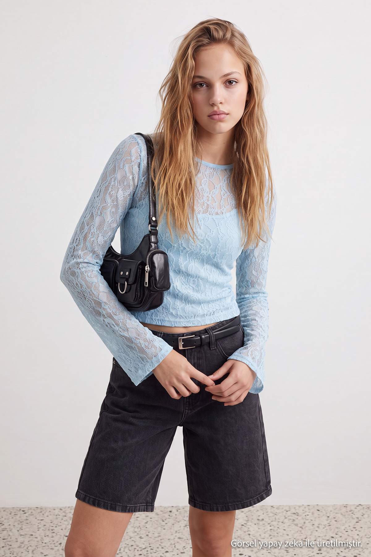 Bluze TWOAW27BZ00117 - plava