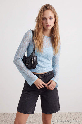 Bluze TWOAW27BZ00117 - plava