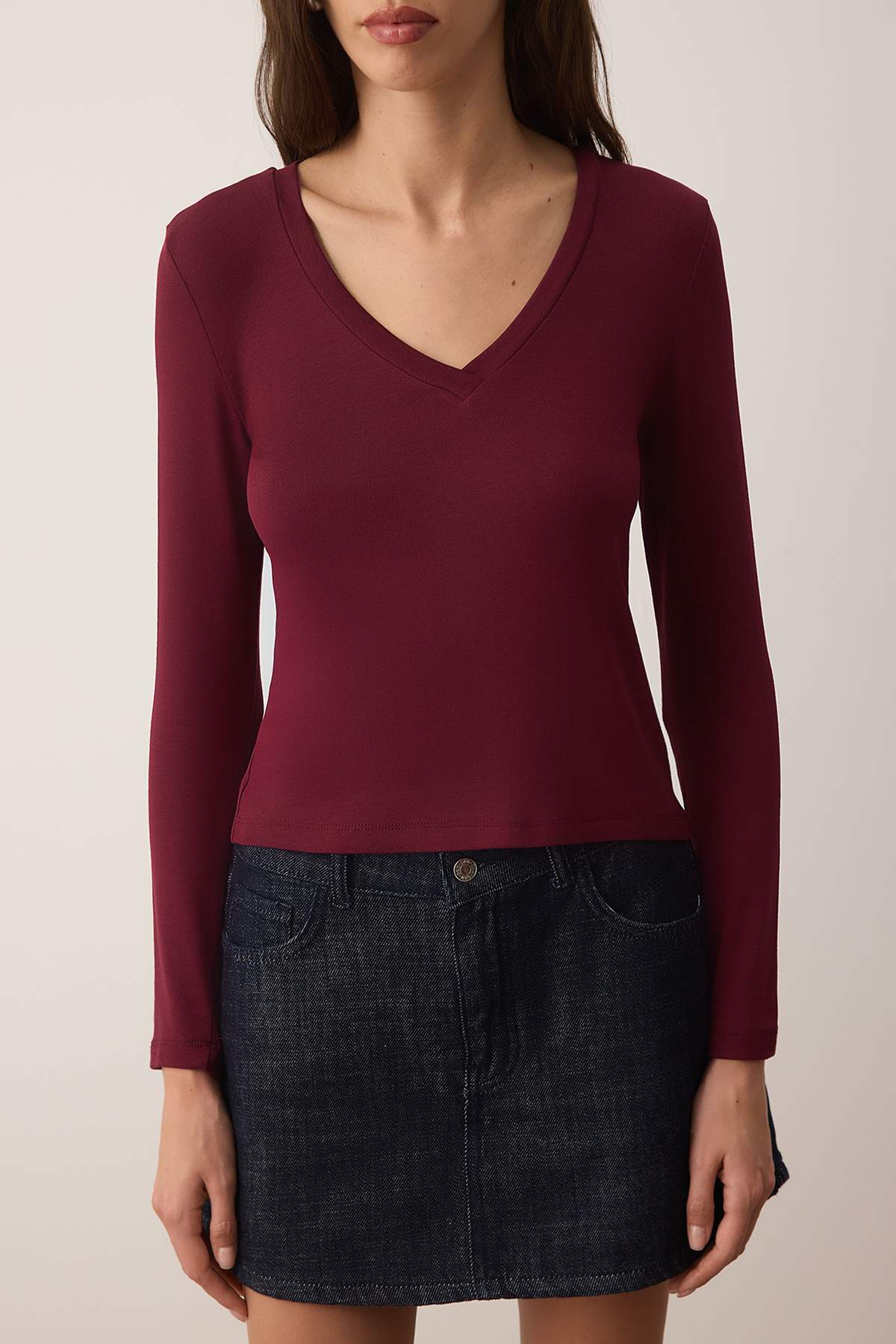 Bluze TWOAW24BZ00050 - bordo