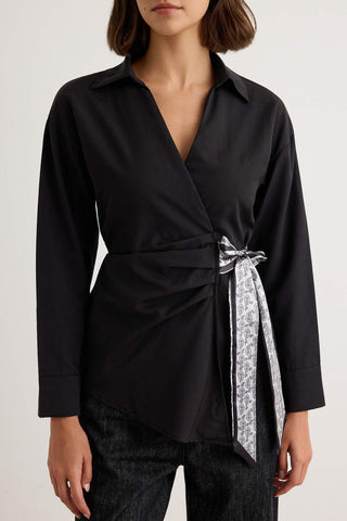 Bluze TWOAW27BZ00317 - crna