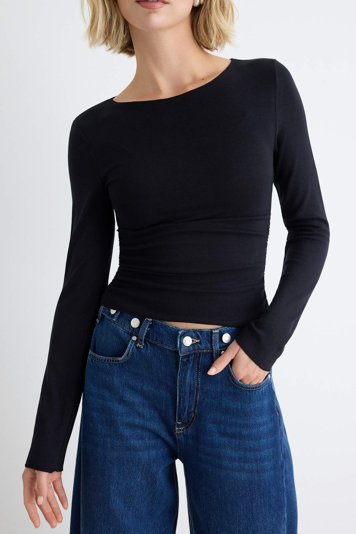 Bluze TWOAW27BZ00053 - crna