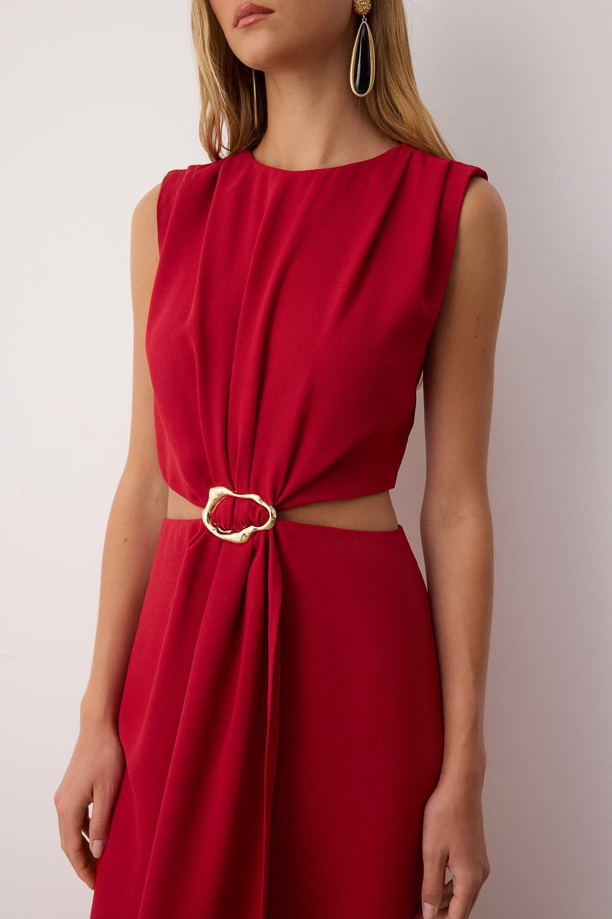 Haljine TWOSS25EL00017 - bordo