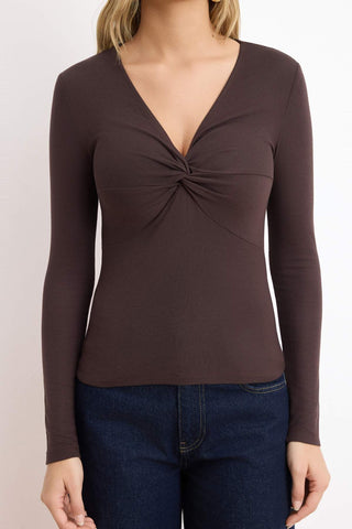Bluze TWOSS26BZ00641 - braon