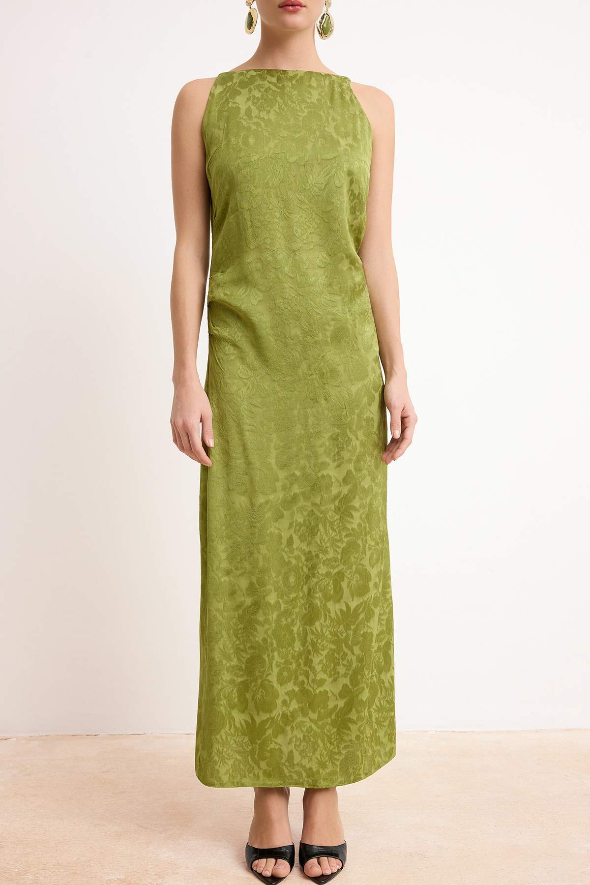 Haljine TWOSS26EL00187 - zelena