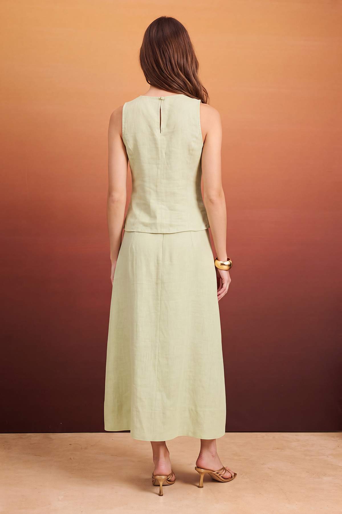 Bluze TWOSS26AU00135 - zelena