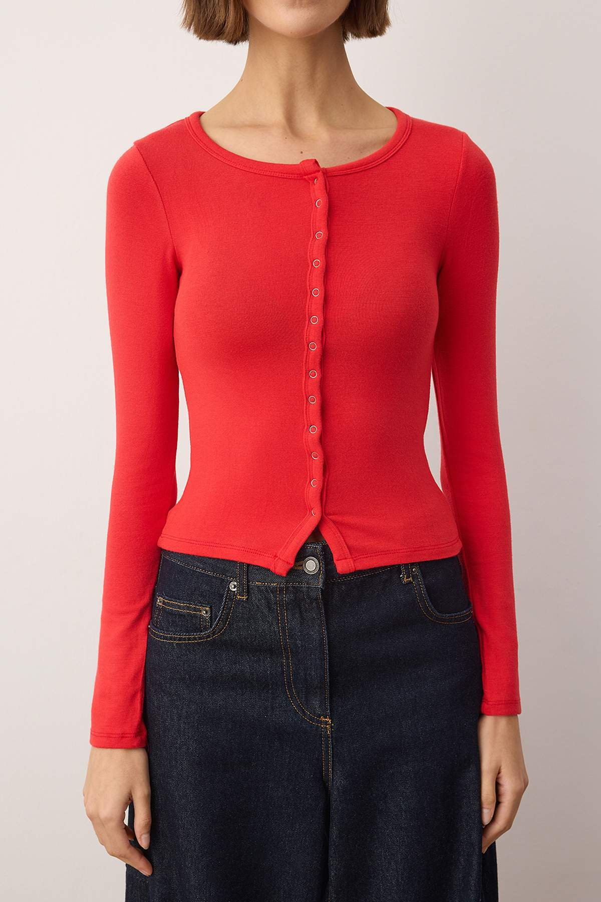 Bluze TWOAW26BZ00193 - crvena