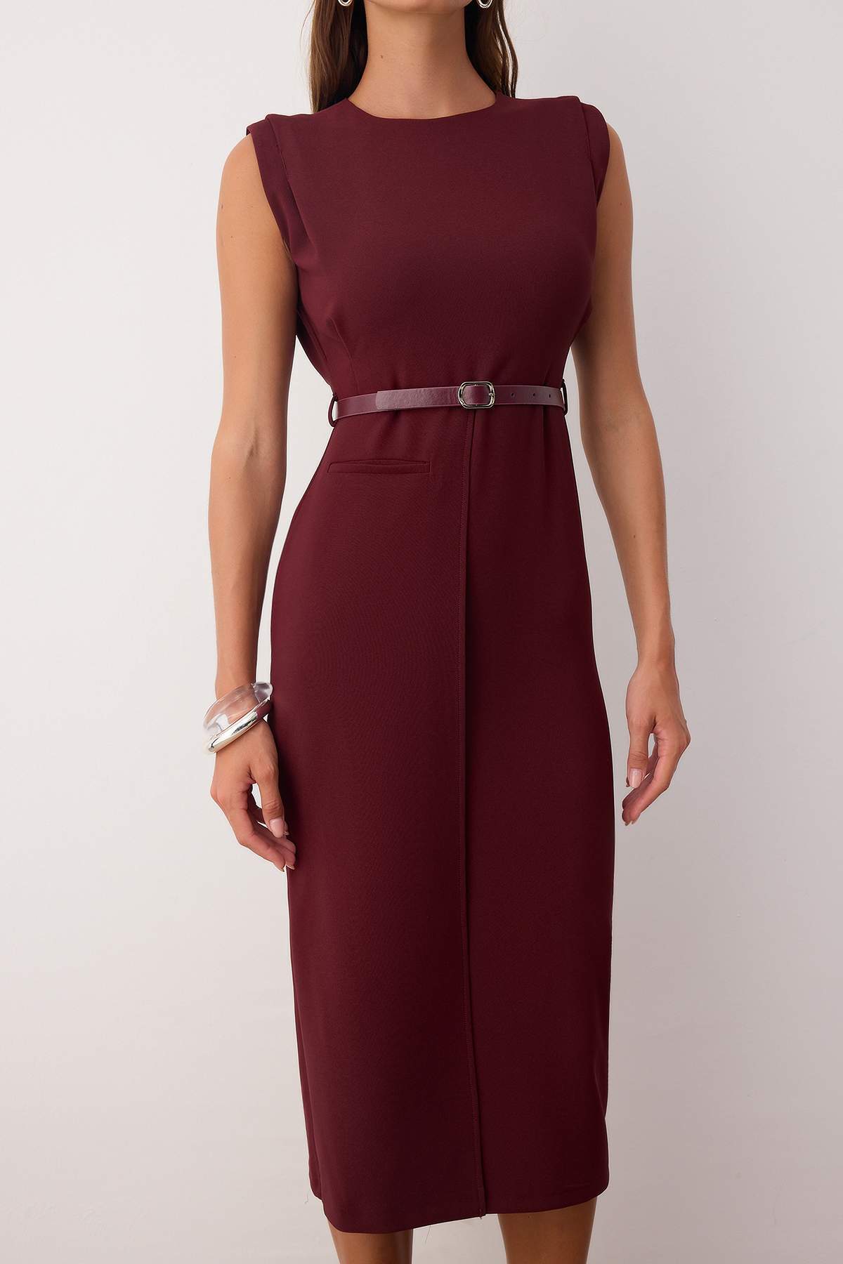 Haljine TWOAW26EL00078 - bordo